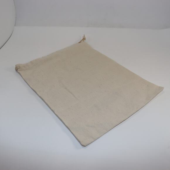 Valentino Beige Canvas Dust Bag 13X9.5" Designer Storage Pouch - Picture 1 of 2